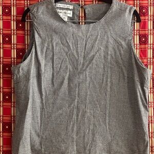 Women’s Evan Picone Sleeveless Tank Top, Sz 14